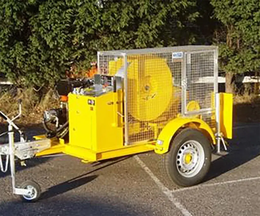 Cable Winch Trailer & 3T Capstan Winch Course