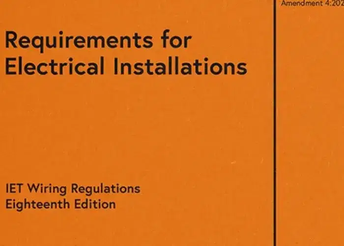 City & Guilds 2382 is the Level 3 Award in the Requirements for Electrical Installations